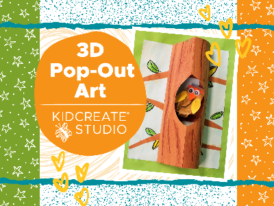 WELCOME WEEK- 50% OFF! 3D Pop-Out Art Workshop (5-12 Years) WELCOME WEEK- 50% OFF! 3D Pop-Out Art Workshop (5-12 Years)